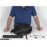 Review of Steele Rubber Enclosed Trailer Parts - Ramp Gate Seal Kit - SR55FR