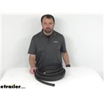 Review of Steele Rubber Trailer Door Parts - Rubber Ribbed Hollow Bulb Seal - SR76ZR