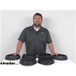 Review of Stromberg Carlson RV Jack Pads - Six Rubber 9 Inch Jack Foot Pads - SC49MR