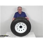 Review of Taskmaster Trailer Tires and Wheels - Balanced Tire with Wheel - TA39VR