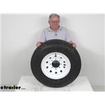 Review of Taskmaster Trailer Tires and Wheels - Balanced Tire with Wheel - TA49VR