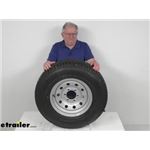 Review of Taskmaster Trailer Tires and Wheels - Balanced Tire with Wheel - TA59VR