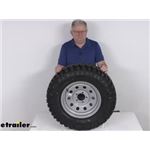 Review of Taskmaster Trailer Tires and Wheels - Off Road Tire with Wheel - TA75RR
