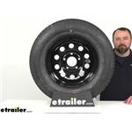 Provider ST205/75R15 Radial Trailer Tire w/ 15" Vesper Black Mod Wheel Spec Review
