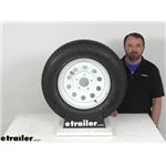 Review of Taskmaster Trailer Tires and Wheels - Provider ST205/75R15 Radial 15 Inch Mod - TA55RR