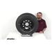 Review of Taskmaster Trailer Tires and Wheels - Rambler ST225/75R15 Radial Vesper Black Mod - TA98GR