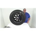 Review of Taskmaster Trailer Tires and Wheels - Tire and Wheel Combo - A16RGBML