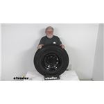Review of Taskmaster Trailer Tires and Wheels - Tire with Steel Wheel - TA27AR