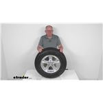 Review of Taskmaster Trailer Tires and Wheels - Tire with Wheel - A15R45FPS