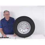 Review of Taskmaster Trailer Tires and Wheels - Tire with Wheel - AC13R45SMQ