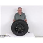Review of Taskmaster Trailer Tires and Wheels - Tire with Wheel - MX37FR