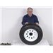 Review of Taskmaster Trailer Tires and Wheels - Tire with Wheel - TA24VR