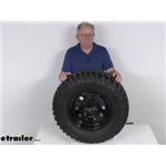 Checking Out the Taskmaster ST235/75R15 Radial Off-Road Tire w/ 15" Vesper Black Mod Wheel