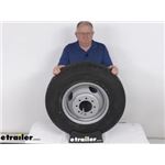 Review of Taskmaster Trailer Tires and Wheels - Tire with Wheel - TA36FR
