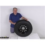 Review of Taskmaster Trailer Tires and Wheels - Tire with Wheel - TA37VR