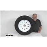 Review of Taskmaster Trailer Tires and Wheels - Tire with Wheel - TA38GR