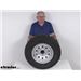 Review of Taskmaster Trailer Tires and Wheels - Tire with Wheel - TA43MR