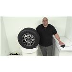 Review of Taskmaster Trailer Tires and Wheels - Tire with Wheel - TA56AR Video