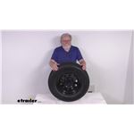 Review of Taskmaster Trailer Tires and Wheels - Tire with Wheel - TA77AR Video