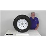 Review of Taskmaster Trailer Tires and Wheels - Tire with Wheel - TA82MR
