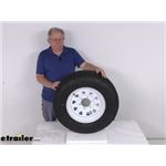 Review of Taskmaster Trailer Tires and Wheels - Tire with Wheel - TA84VR