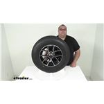 Review of Taskmaster Trailer Tires and Wheels - Tire with Wheel - TA89AR