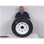 Review of Taskmaster Trailer Tires and Wheels - Tire with Wheel - TA96MR
