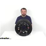 Review of Taskmaster Trailer Tires and Wheels - Vesper 16" x 6" Black Steel Mod 6 - 5-1/2 - TA67RR