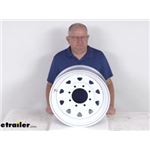 Review of Taskmaster Trailer Tires and Wheels - Vesper Wheel Only - TTW660865WS4