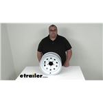 Review of Taskmaster Trailer Tires and Wheels - Wheel Only - TTW460545WS1
