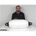 Review of Taylor Made Boat Bumpers - Tuff End White Vinyl Double Eye Boat Fender - 3691191