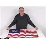 Review of Taylor Made Boat Flags - US Yacht Ensign Boat Flag - 3698136