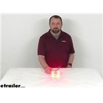 Review of TecNiq Boat Lights - Recessed Mount LED Flood Beam Boat Spreader Light Red White - TN26RR