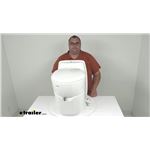 Review of Thetford RV Toilets - C223CS Cassette Toilet Electric Flush - TH62YE