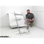 Review of TorkLift RV and Camper Steps - 5 Step GlowStep Camper Scissor Steps  - TLA7505