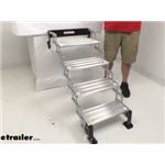 Review of TorkLift RV and Camper Steps - Aluminum Truck Bed Camper 4 Scissor Steps - TLA7834