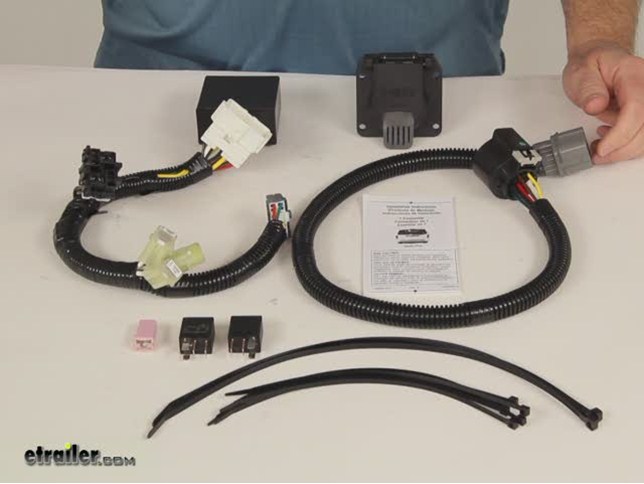 Tow Ready 118265 Trailer Wiring Connector Kit for Honda Pilot