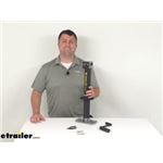 Review of Trailer Valet Trailer Jack - 5K Manual or Drill Powered A-Frame Jack - TV94FR