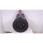 Review of Triangle Trailer Tires and Wheels - Tire with Aluminum Wheel - TR79VR