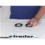 Review of TruRyde Trailer Bearings Races Seals Caps - Seals - RG06-070