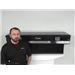 Review of UWS Truck Tool Box - Gloss Black Aluminum Notched Truck Bed Chest Offset Lid - UWS01036