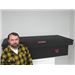Review of Weather Guard Truck Tool Box - Black Aluminum Crossover Style Truck Tool Box - WG86ZV