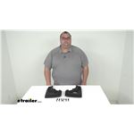 Review of WeatherTech Mud Flaps - Custom Fit Front Set - WT76JF