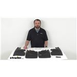 Review of WeatherTech Mud Flaps - Front And Rear Mud Flaps - WT32GP
