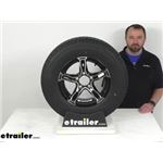 Review of Westlake Trailer Tires and Wheels - ST205/75R14 Radial 14 Inch Liger Wheel - WST57FR