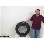 Review of Westlake Trailer Tires and Wheels - ST235/80R16 LR E Radial 16" Silver Mod Steel - LHAW133