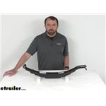 Review of etrailer 6 Leaf Slipper Spring With Hook End for 8000 lbs Trailer Axles - e39SR