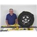 Review of etrailer E-Track - Wheel Tie Down Straps with Roller Idler  - e64PR