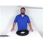 Review of etrailer RV Slide Out Parts - 15 Foot Rubber Press On Hollow Bulb Seal - CS28VR