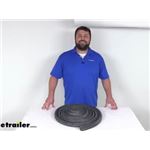 Review of etrailer RV Slide Out Parts - 50 Foot Rubber Push-On Wiper Seal and 2 Bulbs - CS23VR